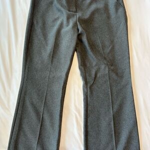 Gray Blend Bootcut Trousers